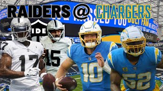 Intense Rivalry Raiders vs Chargers Livestream [upl. by Orhtej]