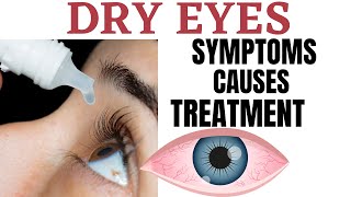 Dry eyes symptoms treatment in Hindi [upl. by Ateval]