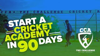 START A CRICKET ACADEMY IN 90 DAYS [upl. by Nednerb]