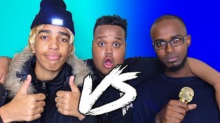 EPIC 1V1 RAP BATTLE  DARKEST MAN V YOUNG LAMPOST [upl. by Safoelc]