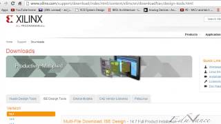 xilinx software download for FPGA [upl. by Icaj]