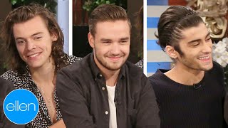 One Direction Catches Up with Ellen [upl. by Annayar432]