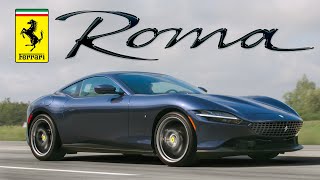 2021 Ferrari Roma Review  STEALTH EXOTIC SUPERCAR [upl. by Akimahc678]