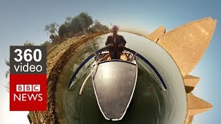 Damming the Nile in 360 Video Episode 2  BBC News [upl. by Lulita]