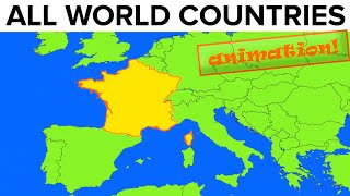 All World Countries · Map  Flag  Capital City  Pronunciation [upl. by Curkell667]