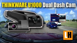 THINKWARE U1000 Dual Dash Cam 4K  Features Setup Video Quality Compared to Viofo A129 Pro Duo [upl. by Irollam]