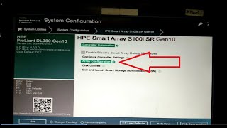 How to configure Raid 1 on Bios Server HPE Gen10  HP G10 [upl. by Esther]