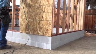 How To Install OSB Wall Sheathing or Panels [upl. by Vel]