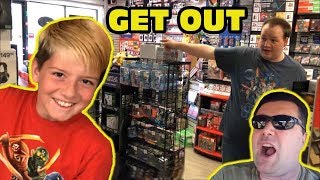 Kid Temper Tantrum Gets Banned From Gamestop By Angry Store Manager  Original [upl. by Curley967]