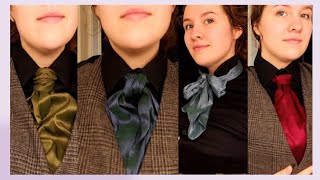 How to Historically Tie a Cravat [upl. by Eelyek]