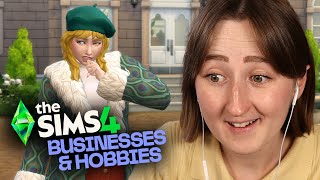 EARLY ACCESS to The Sims 4 Businesses amp Hobbies Streamed 3125 [upl. by Mecke382]