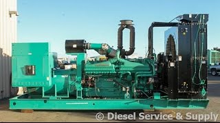 Cummins 1500 kW Standby Diesel Generator– 277480 V Used Genset 87139 [upl. by Hermina]