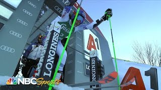 Mikaela Shiffrin earns 63rd World Cup win in Lienz  NBC Sports [upl. by Witcher]