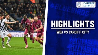 HIGHLIGHTS  WBA vs CARDIFF CITY [upl. by Hoffman]