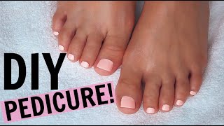 StepByStep Pedicure at HOME  SAVE TIME [upl. by Fisa669]