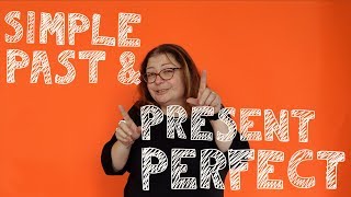 Mini English lessons Present perfect v simple past [upl. by Immot]