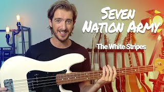 Seven Nation Army  Bass Lessons for Beginners [upl. by Roose]