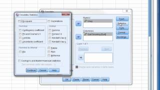 SPSS Video 16 Calculating Chisquare In SPSS [upl. by Assirrec865]