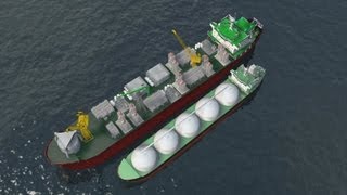 Floating natural gas platform FLNG explained [upl. by Neitsabes]