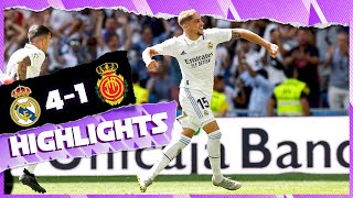 Real Madrid 41 Mallorca  HIGHLIGHTS  LaLiga 202223 [upl. by Blondell]