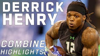 Derrick Henrys BEAST MODE Workout  2016 NFL Combine Highlights [upl. by Vyner]