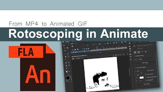 Rotoscoping using Adobe Animate [upl. by Arim]