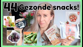 44 Gezonde Snacks  Tussendoortjes tips van een diëtist OPTIMAVITA [upl. by Efioa]