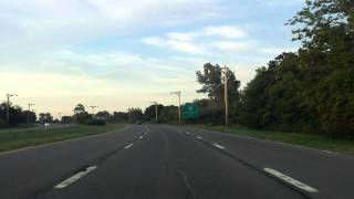 Meadowbrook State Parkway Exits 6 to 10 southbound [upl. by Fredrick]