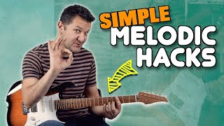 Become A Melodic Guitar God With These 5 Simple Guitar Hacks [upl. by Frankel]