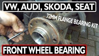 VW AUDI SKODA SEAT Front Wheel Bearing [upl. by Halliday]