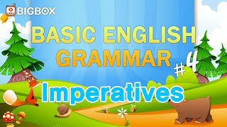 Basic English Grammar Lesson  Lesson 4  Imperatives [upl. by Airotna573]