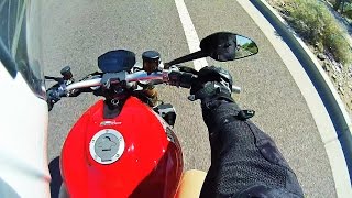 2015 Ducati Monster 1200 S  Test Ride Review [upl. by Eutnoj]