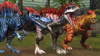 Top 10 Dinosaurs In Jurassic World The Game [upl. by Nairrad]