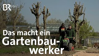 Gartenbauwerker  Ausbildung  Beruf  BR [upl. by Elyrpa]