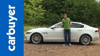 Jaguar XE saloon review  Carbuyer [upl. by Roberson]