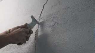 How to repair cracks in rendered walls [upl. by Helmer]