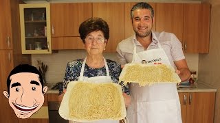 Italian Grandma Makes FRESH SPAGHETTI PASTA FROM SCRATCH [upl. by Meid]