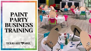 3 Ways to Confidently Start a Paint Party Business [upl. by Annairt]