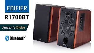 Best Bluetooth Bookshelf Speakers 4K Detailed Setup amp Review  Unboxing Edifier R1700BT [upl. by Hujsak]