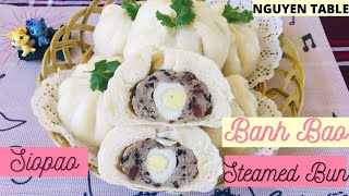 BÁNH BAO SUPER SOFT amp FLUFFY STEAMED PORK BUNS RECIPE BY NGUYEN TABLE [upl. by Namhar378]