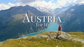 Top 10 Places To Visit In Austria [upl. by Bonn]