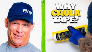 WHY Caulk Your Tape Painting Perfect Lines From A to Z [upl. by Ruon]