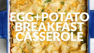 Egg and Potato Breakfast Casserole [upl. by Yanahc909]