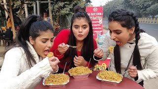 Maggi Challenge😋 Maggi Eating Competition  Food Challenge  Street Food [upl. by Eenoj]