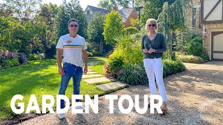 GARDEN TOUR Front Yard Landscape Design Ideas [upl. by Chrystel]