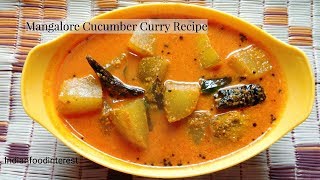 Mangaluru southekayi huli  Mangalore Cucumber Curry Recipe  Udupi Mangalore style [upl. by Analak267]