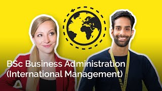 Bachelors programme in Business Administration International Management  FHNW [upl. by Cadman]