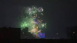 New Year’s Eve Fireworks in Dallas [upl. by Enneira]