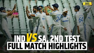 IND vs SA 2nd Test Highlights India Scripts History In Cape Town Beat South Africa By 7 Wickets [upl. by Centonze]