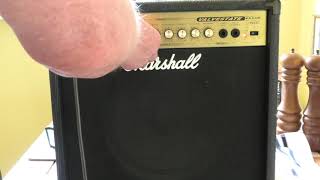 Demonstrating the Marshall Valvestate VS30R amplifier [upl. by Durning]